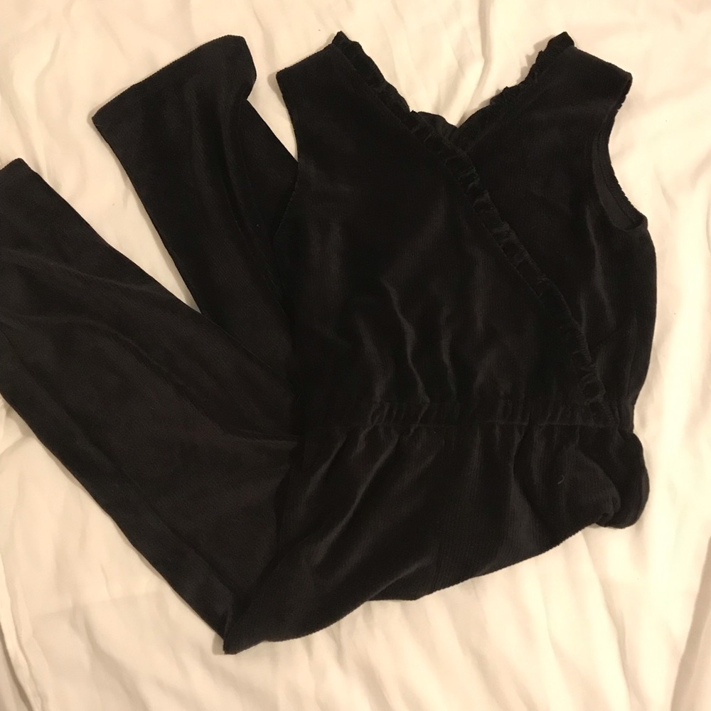 Black Splendid Girls Romper